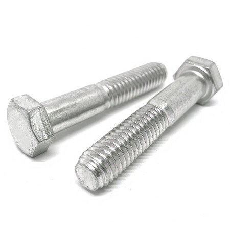 Boltsandnuts.Com 316, 1/4"-28 Hex Head Cap Screw, Plain Stainless Steel, 1-1/4 in L, 1200 PK 25F125HCSSS/316-1200
